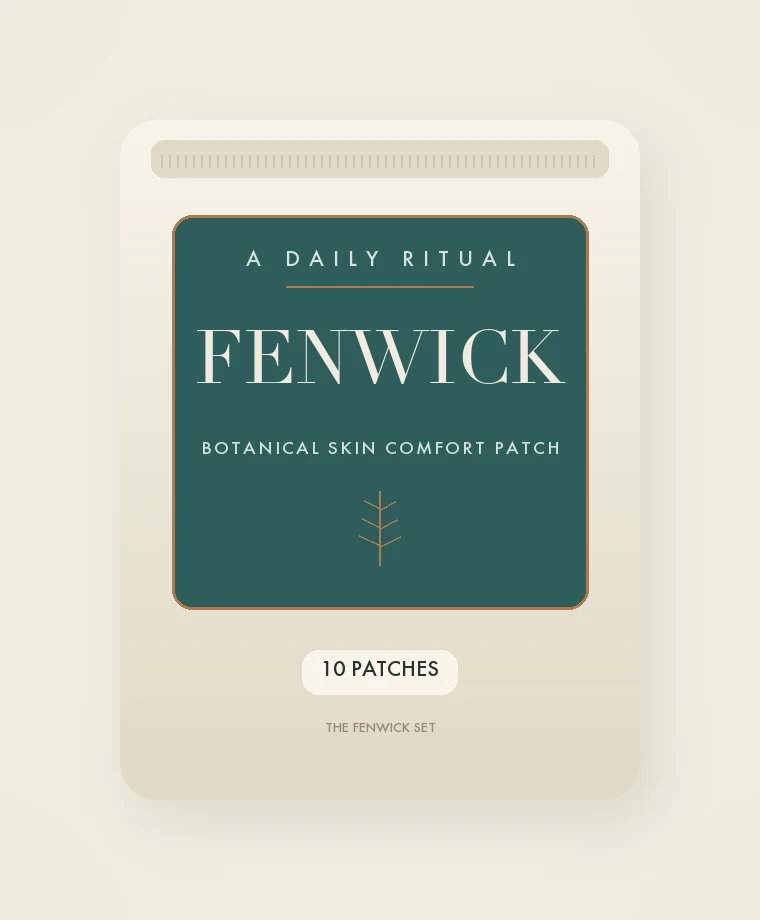 The botanical skin comfort patch pack